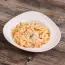 Farfalle con pescado rojo