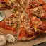 Pizza aux champignons