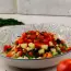Ensalada de pechuga de pollo y col china