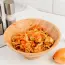 Stewed cabbage with chicken fillet