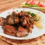 Shashlik con mayonesa