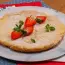 Sponge cake in a frying pan