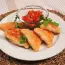 Samsa with chicken and cheese