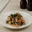 Salad with marinated mushrooms
