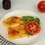 Filete de pollo con queso al horno