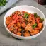 Pollo con fagioli in salsa di soia