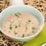 Cream soup with cream and cheese