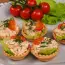 Törtchen mit Thunfischkonserven