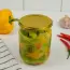 Salade de courgettes épicée pour l'hiver