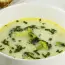 Cremige Suppe mit Couscous und Brokkoli