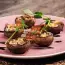 Funghi ripieni di pancetta
