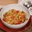 Wok con pollo e funghi