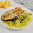 Pesce rosso al cartoccio con patate