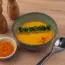 Sopa de guisantes vegetariana