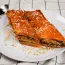 Baklava with sour cream