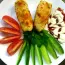 Rollitos de pechuga de pollo jugosos