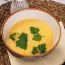 Cream soup with cream