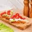 Panini con funghi freschi