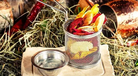 Crispy vegetable chips