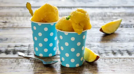 Sorbete de mango