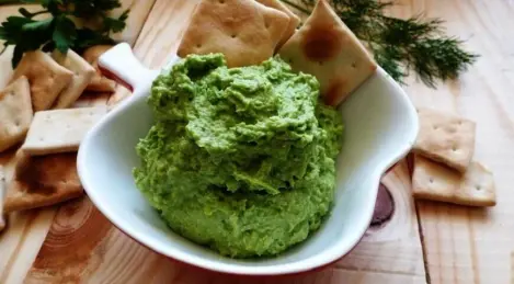 Green pea pate
