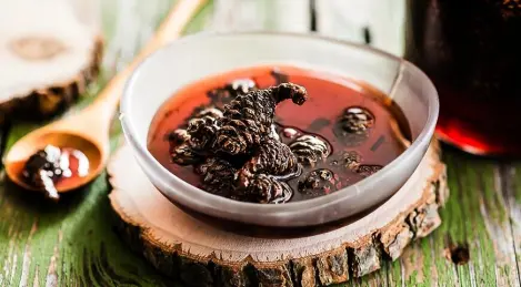 Pine cone jam