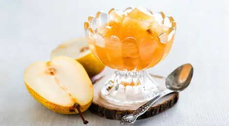 Marmellata di pere con succo di mela