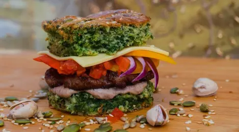 Hamburger mediterraneo