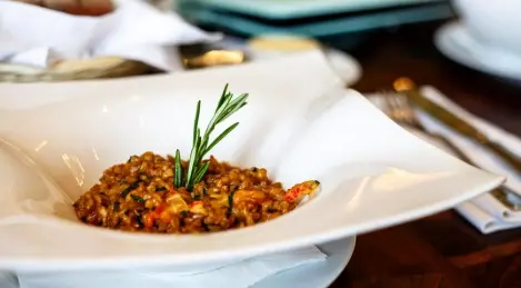 Spelled with crayfish tails