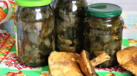 Funghi in salamoia