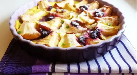 Gebackene Äpfel cremen