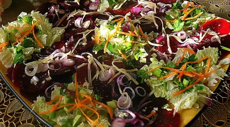 Beetroot carpaccio