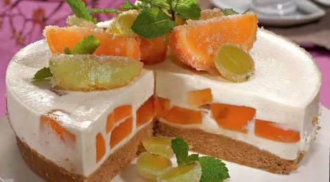 Gâteau d'automne doré