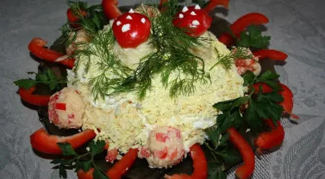 Salade Prairie ensoleillée