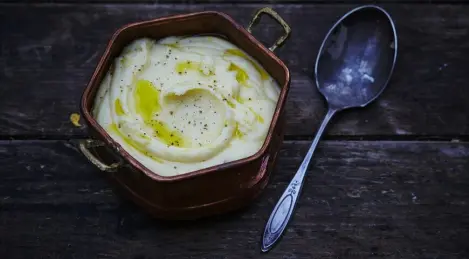 Mashed potatoes by Joel Robuchon