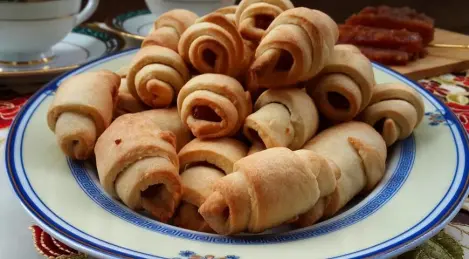 Rosquillas de mamá con mermelada