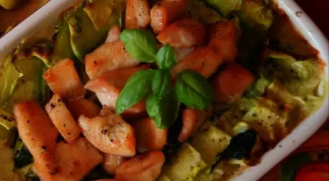 Casseruola "sapore terroso di primavera"