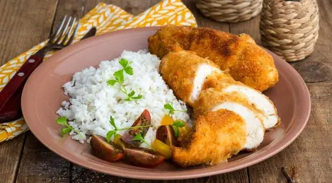 Chicken Kiev cutlet