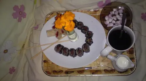 Rollo-Frühstück für die Liebsten