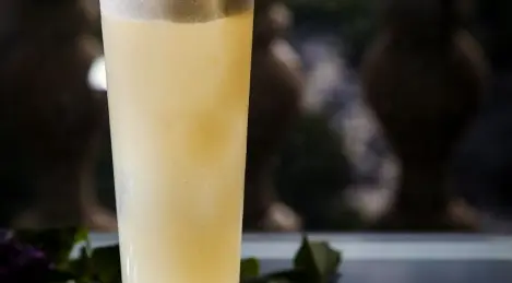 Silhouette di tenerezza dello chef barista Artem Averin