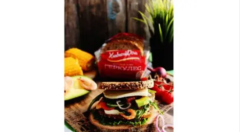 Sandwich aux crevettes "fraîches"