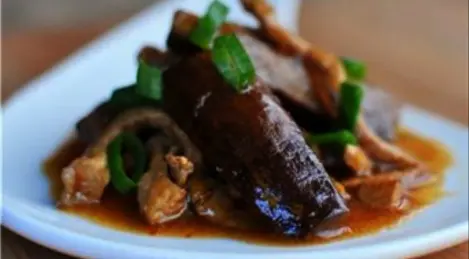 Aubergine au goût de poisson