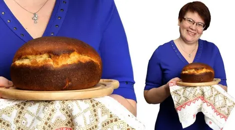 Sourdough cake from Larisa Solodukhina