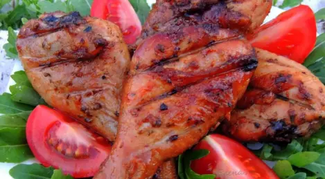 Shanks en un adobo picante