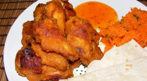 Ailes de poulet rôties