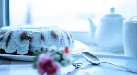 Cupcake with cinnamon