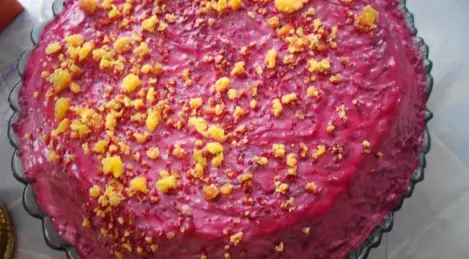 Puff vegetable salad