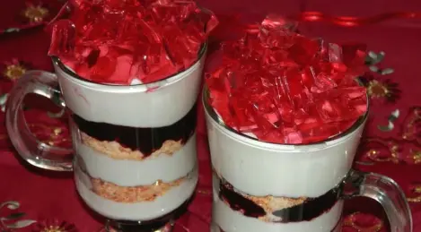 Postre con queso ricota