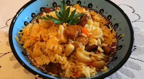 Pilaf con ajo