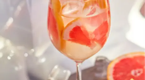 Sangria on white wine